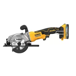 DEWALT DCF923BWCS571E1 Atomic 20V MAX Lithium-Ion Cordless Brushless 4-1/2 in. Circular Saw & Atomic 3/8 in. Impact Wrench with 1.7Ah Battery