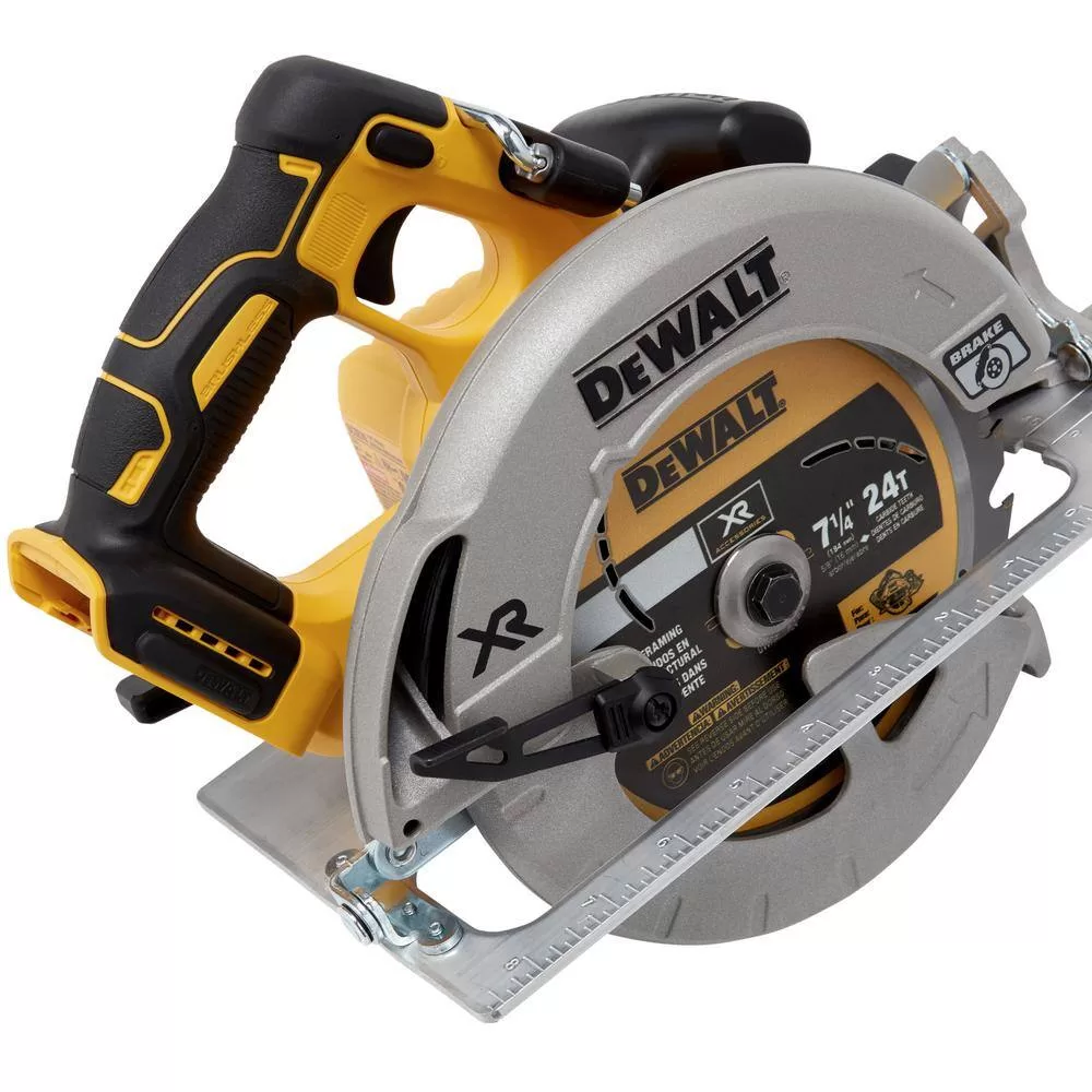 DEWALT DCS570BW205 20V MAX XR Cordless Brushless 7-1/4 in. Circular Saw and (1) 20V MAX XR Premium Lithium-Ion 5.0Ah Battery