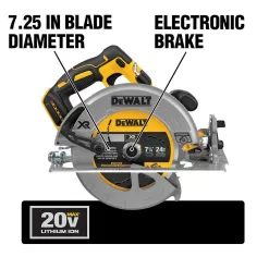 DEWALT DCS570BW230C 20V MAX XR Cordless Brushless 7-1/4 in. Circular Saw, (1) 20V Compact Lithium-Ion 3.0Ah Battery, and 12V-20V MAX Charger