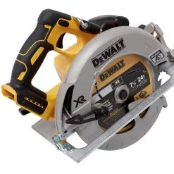 DEWALT DCS570BWDCB52CK 20V MAX Li-Ion Cordless Brushless 7-1/4 in. Circ Saw, (2) 20V MAX XR Premium Lithium-Ion 5.0Ah Batteries, and Charger