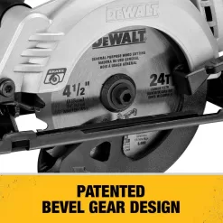 DEWALT DCS571BWP034C ATOMIC 20V MAX Cordless Brushless 4-1/2 in. Circular Saw and 20V MAX POWERSTACK Compact Battery Starter Kit
