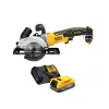 DEWALT DCS571BWP034C ATOMIC 20V MAX Cordless Brushless 4-1/2 in. Circular Saw and 20V MAX POWERSTACK Compact Battery Starter Kit