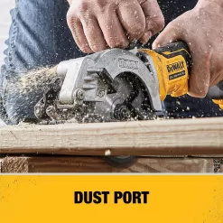 DEWALT DCS571BWP034C ATOMIC 20V MAX Cordless Brushless 4-1/2 in. Circular Saw and 20V MAX POWERSTACK Compact Battery Starter Kit