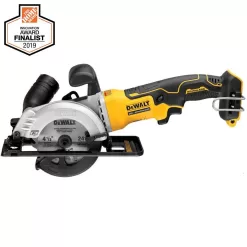 DEWALT DCS571BWP034C ATOMIC 20V MAX Cordless Brushless 4-1/2 in. Circular Saw and 20V MAX POWERSTACK Compact Battery Starter Kit