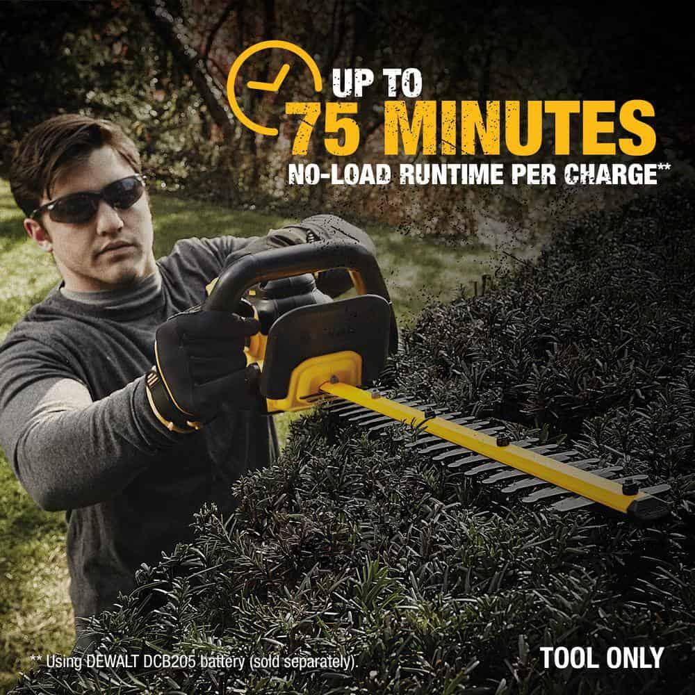 DEWALT DCHT820BWPR320B 20V MAX Cordless Battery Powered Hedge Trimmer & Cordless Pruner (Tools Only)