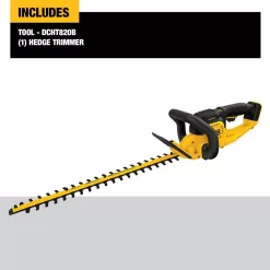 DEWALT DCHT820BWPR320B 20V MAX Cordless Battery Powered Hedge Trimmer & Cordless Pruner (Tools Only)