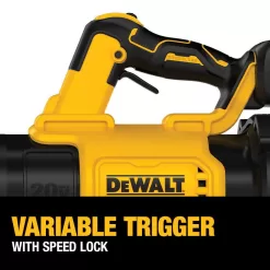 DEWALT DCBL722BWCB240C 20V MAX 125 MPH 450 CFM Cordless Brushless Handheld Blower with 20V Compact Lithium-Ion 4Ah Battery & 12V to 20V Charger