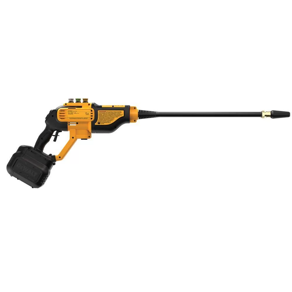 DEWALT DCPW550BWB205CK 20V MAX 550 PSI 1.0 GPM Cold Water Cordless Power Cleaner with (1) 5Ah Battery, Charger & Tool Bag
