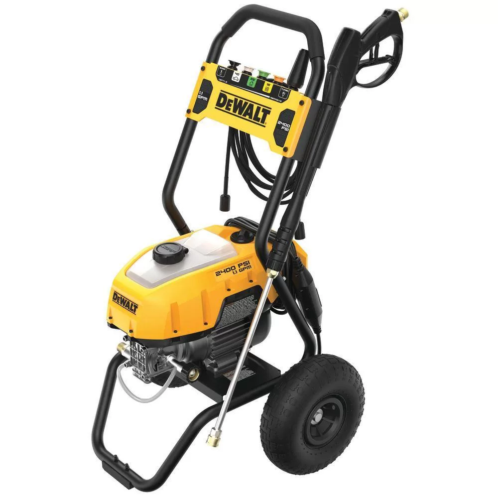 DEWALT DWPW2400 2400 PSI 1.1 GPM Cold Water Electric Pressure Washer