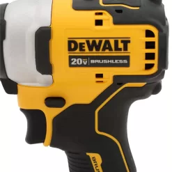 DEWALT DCF809C2W354 ATOMIC 20V MAX Cordless Brushless Compact 1/4 in. Impact Driver Kit and ATOMIC 20V Oscillating Tool