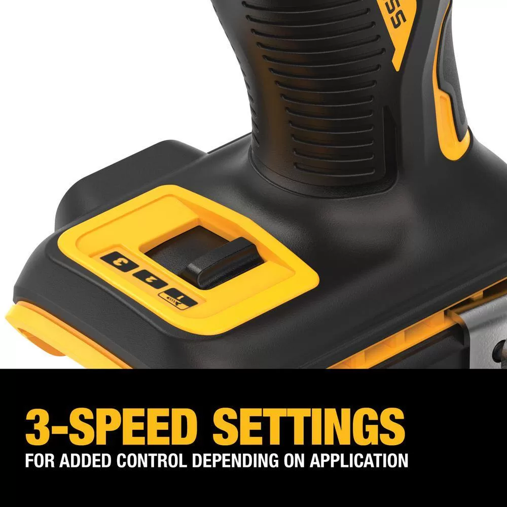 DEWALT DCF850B ATOMIC 20V MAX Cordless Brushless Compact 1/4 in. Impact Driver (Tool Only)