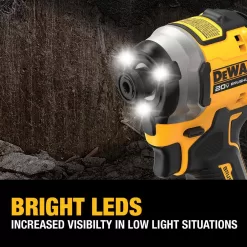 DEWALT DCF850B ATOMIC 20V MAX Cordless Brushless Compact 1/4 in. Impact Driver (Tool Only)