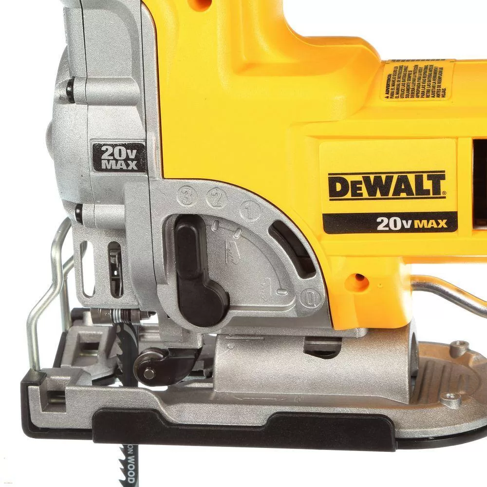 DEWALT DCS331BW205-2CK 20V MAX Cordless Jig Saw, (2) 20V MAX XR Premium Lithium-Ion 5.0Ah Batteries, and Charger