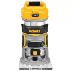 DEWALT DCS334BW600B 20V MAX XR Cordless Brushless Jigsaw and 20V MAX XR Brushless Router (Tools Only)