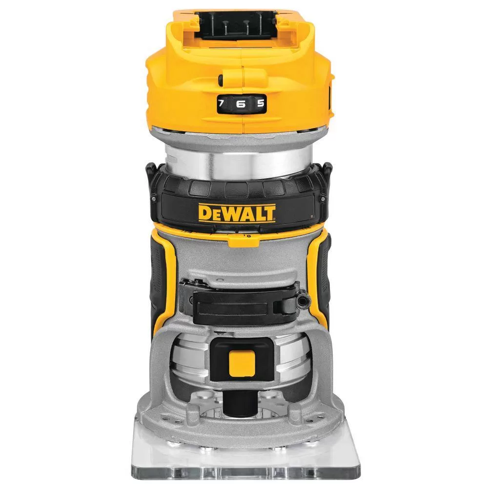 DEWALT DCS334BW600B 20V MAX XR Cordless Brushless Jigsaw and 20V MAX XR Brushless Router (Tools Only)