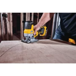 DEWALT DCS335BWDCS382B 20V MAX XR Cordless Barrel Grip Jigsaw and 20V MAX XR Cordless Brushless Reciprocating Saw (Tools-Only)