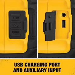 DEWALT DCR010 20V MAX Bluetooth Speaker (Tool Only)