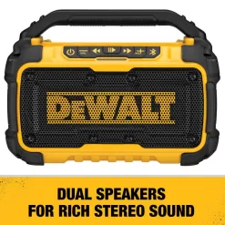 DEWALT DCR010 20V MAX Bluetooth Speaker (Tool Only)