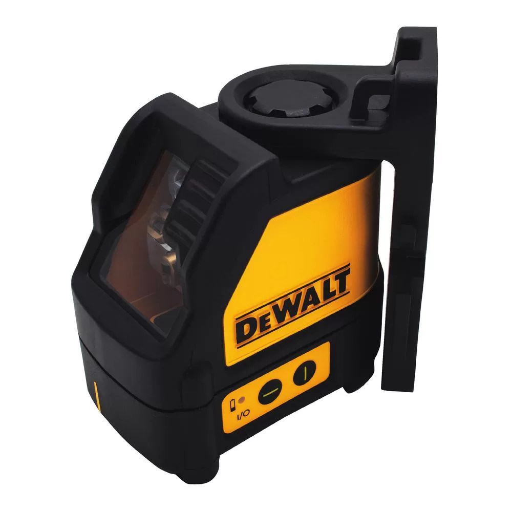 DEWALT 1002217192 330 ft. Green Self-Leveling Cross Line Laser Level with (3) AA Batteries & Case