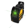 DEWALT 1002217192 330 ft. Green Self-Leveling Cross Line Laser Level with (3) AA Batteries & Case