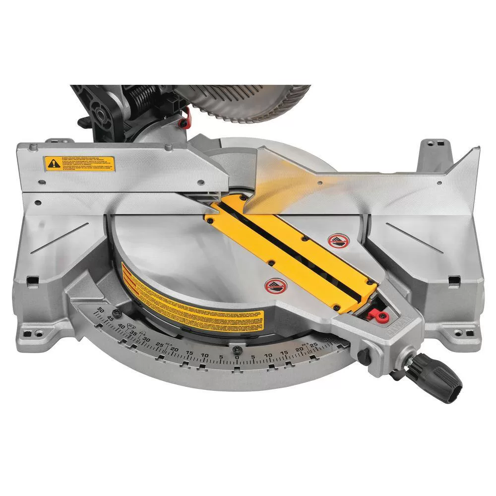 DEWALT DWS715WDWX725B 15 Amp Corded 12 in. Compound Single Bevel Miter Saw and Heavy-Duty Work Stand