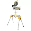 DEWALT DWS715WDWX725B 15 Amp Corded 12 in. Compound Single Bevel Miter Saw and Heavy-Duty Work Stand