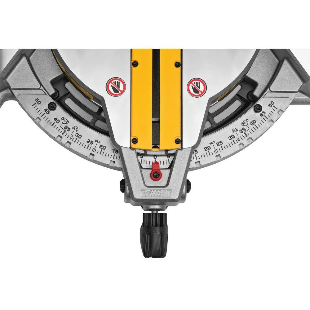 DEWALT DWS715WDWX725B 15 Amp Corded 12 in. Compound Single Bevel Miter Saw and Heavy-Duty Work Stand