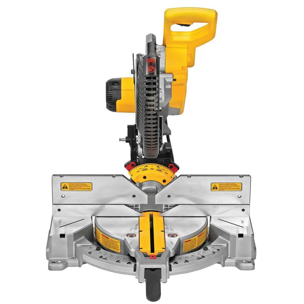 DEWALT DWS716W725B 15 Amp Corded 12 in. Double Bevel Compound Miter Saw and Heavy-Duty Work Stand
