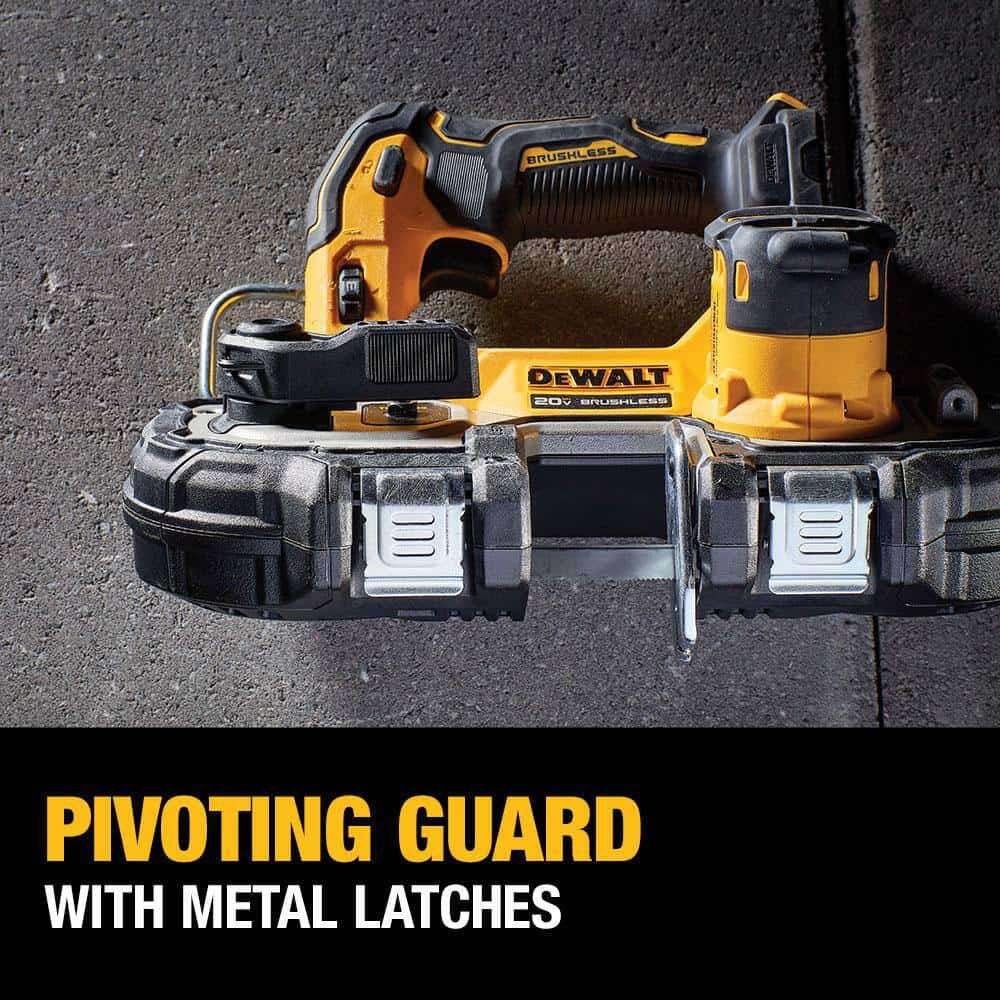 DEWALT DCS377BWDCB205 ATOMIC 20V MAX Cordless Brushless Compact 1-3/4 in. Bandsaw and (1) 20V MAX XR Premium Lithium-Ion 5.0Ah Battery