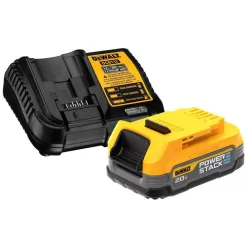DEWALT DCS377BWP034C ATOMIC 20V MAX Cordless Brushless Compact 1-3/4 in. Bandsaw and 20V POWERSTACK Compact Battery Starter Kit