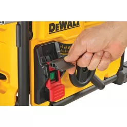 DEWALT 15 Amp Corded 8-1/4 in. Compact Jobsite Table Saw and Compact Table Saw Stand