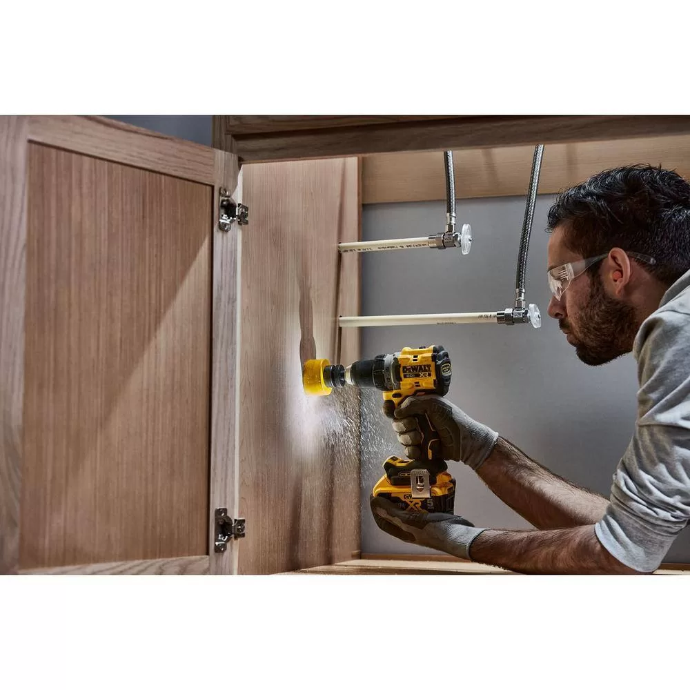 DEWALT DCD800P1 20V MAX XR Lithium-Ion Cordless Compact 1/2 in. Drill/Driver Kit, 20V MAX 5.0Ah Battery, and Charger - Image 12