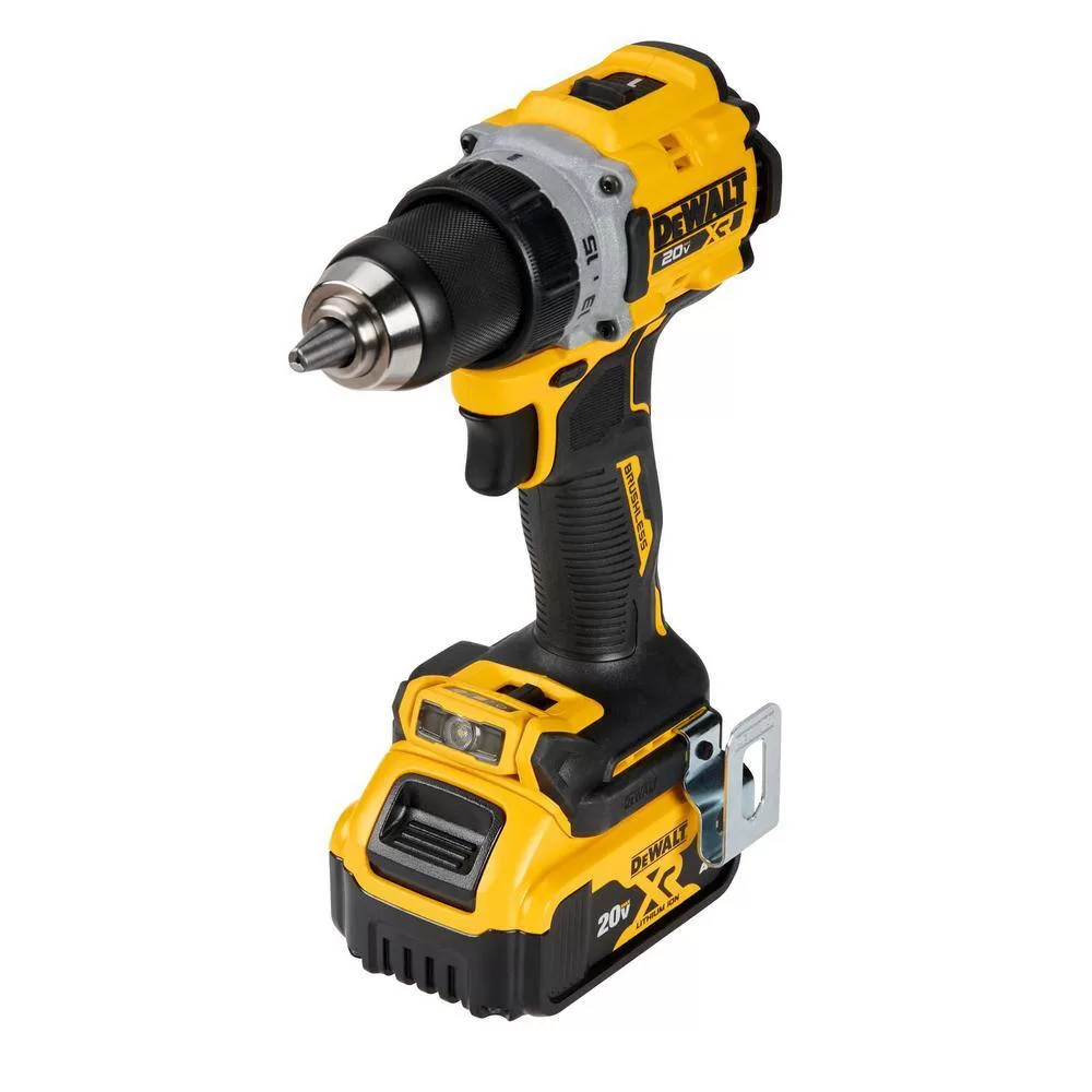 DEWALT DCD800P1 20V MAX XR Lithium-Ion Cordless Compact 1/2 in. Drill/Driver Kit, 20V MAX 5.0Ah Battery, and Charger - Image 10