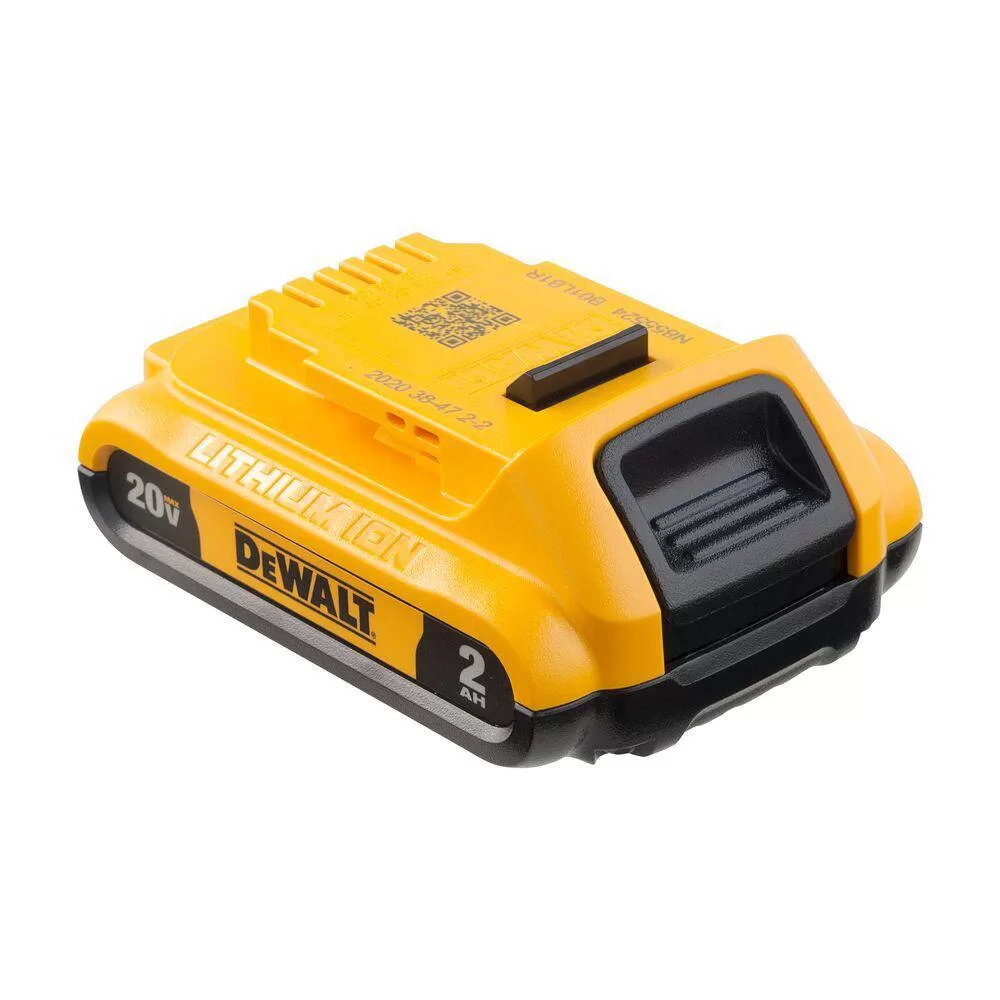 DEWALT DCB203-2 20V MAX Compact Lithium-Ion 2.0Ah Battery Pack (2 Pack)