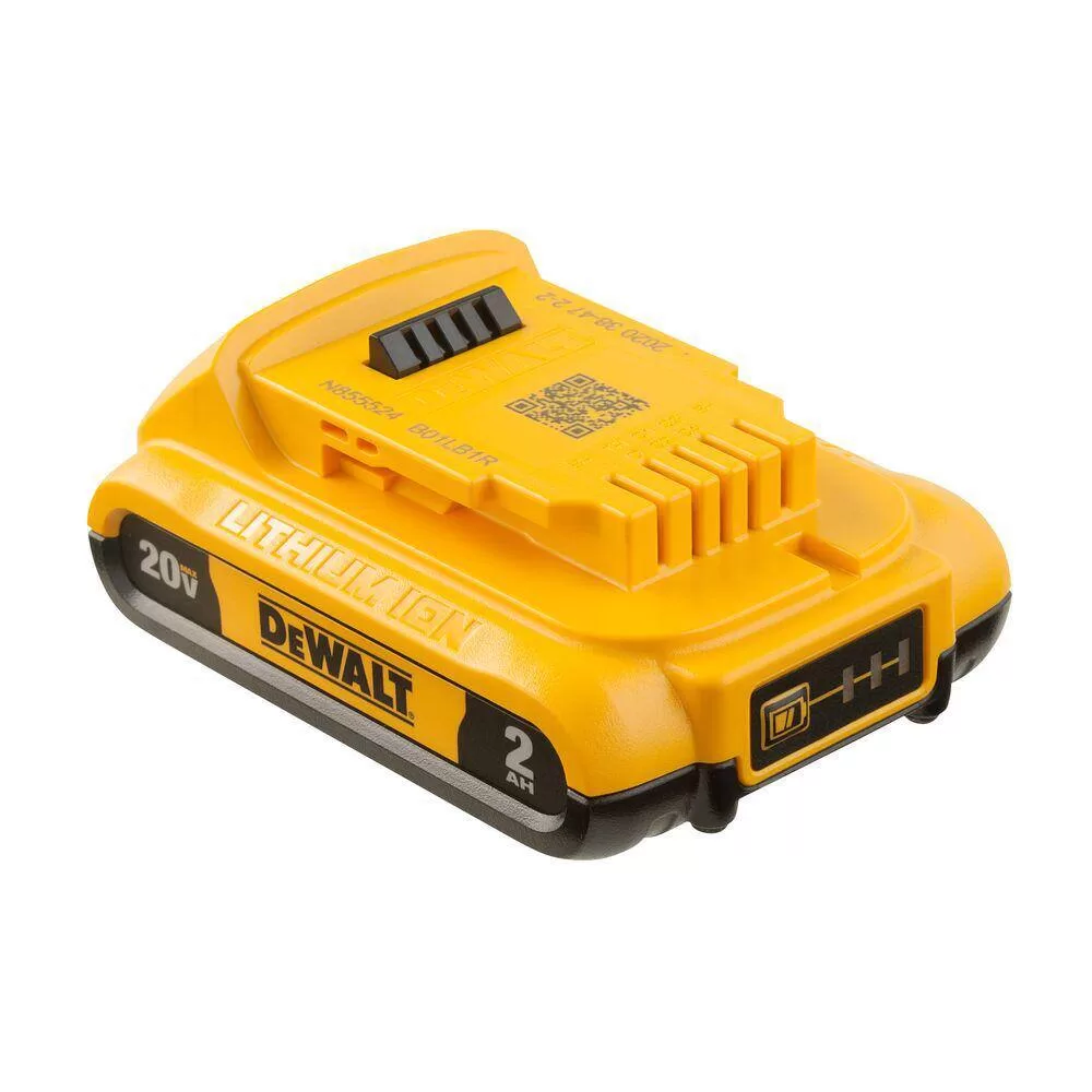 DEWALT DCB203-2 20V MAX Compact Lithium-Ion 2.0Ah Battery Pack (2 Pack)