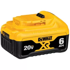 DEWALT DCB206 20V MAX XR Premium Lithium-Ion 6.0Ah Battery Pack
