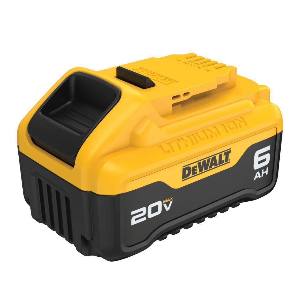 DEWALT DCB206-2 20V MAX XR Premium Lithium-Ion 6.0Ah Battery Pack (2 Pack) - Image 4