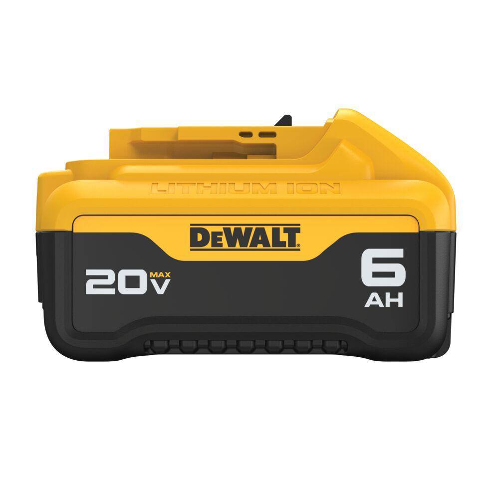 DEWALT DCB206-2 20V MAX XR Premium Lithium-Ion 6.0Ah Battery Pack (2 Pack) - Image 5