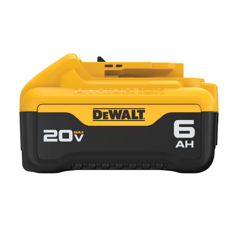 DEWALT DCB206-2 20V MAX XR Premium Lithium-Ion 6.0Ah Battery Pack (2 Pack) - Image 3