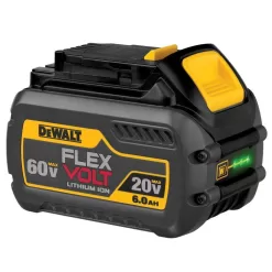 DEWALT DCB606C FLEXVOLT 20V/60V MAX Lithium-Ion 6.0Ah Battery Pack with 6 Amp Output Charger
