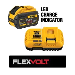 DEWALT DCB612WDCB118 FLEXVOLT 20V/60V MAX Lithium-Ion 12.0Ah Battery and Fan Cooled Fast Charger