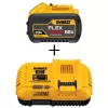 DEWALT DCB612WDCB118 FLEXVOLT 20V/60V MAX Lithium-Ion 12.0Ah Battery and Fan Cooled Fast Charger