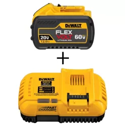 DEWALT DCB612WDCB118 FLEXVOLT 20V/60V MAX Lithium-Ion 12.0Ah Battery and Fan Cooled Fast Charger