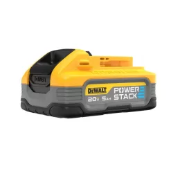 DEWALT DCBP520-2 POWERSTACK 20V Lithium-Ion 5.0Ah Battery Pack (2 Pack)