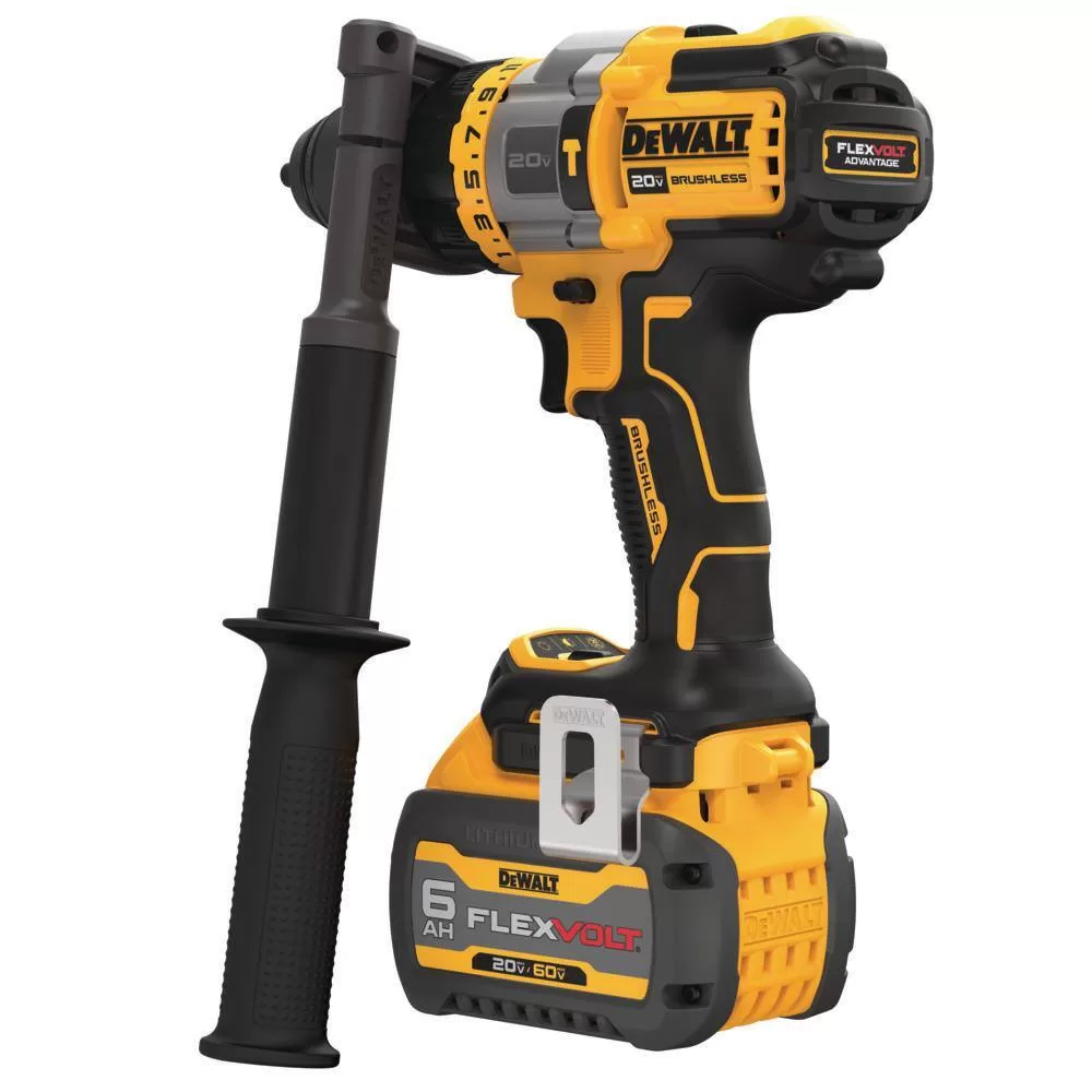 DEWALT DCK2100D1T1 20V MAX Cordless Brushless Hammer Drill/Driver 2 Tool Combo Kit with FLEXVOLT ADVANTAGE