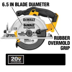 DEWALT DCK521D2 20V MAX Cordless 5 Tool Combo Kit with (2) 20V 2.0Ah Batteries and Charger