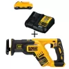 DEWALT DCS367BW230C 20V MAX XR Cordless Brushless Compact Reciprocating Saw, (1) 20V Lithium-Ion 3.0Ah Battery, and 12V-20V MAX Charger