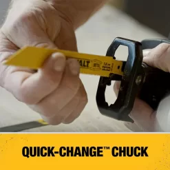 DEWALT DCS369BW240 ATOMIC 20V MAX Cordless Brushless Compact Reciprocating Saw and (1) 20V MAX Compact Lithium-Ion 4.0Ah Battery