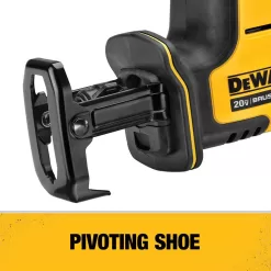 DEWALT DCS369BW240 ATOMIC 20V MAX Cordless Brushless Compact Reciprocating Saw and (1) 20V MAX Compact Lithium-Ion 4.0Ah Battery