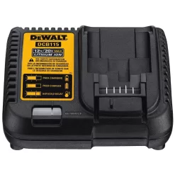 DEWALT DCB2052CKW367 20V MAX XR Cordless Brushless Compact Reciprocating Saw, (2) 20V MAX XR Premium Lithium-Ion 5.0Ah Batteries, and Charger